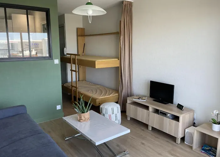 Pretty And Bright With View On The Harbor